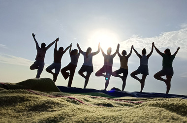 Sunrise Yoga session